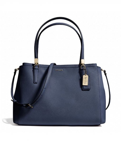 Mature Female Coach Stanton Carryall In Crossgrain Leather